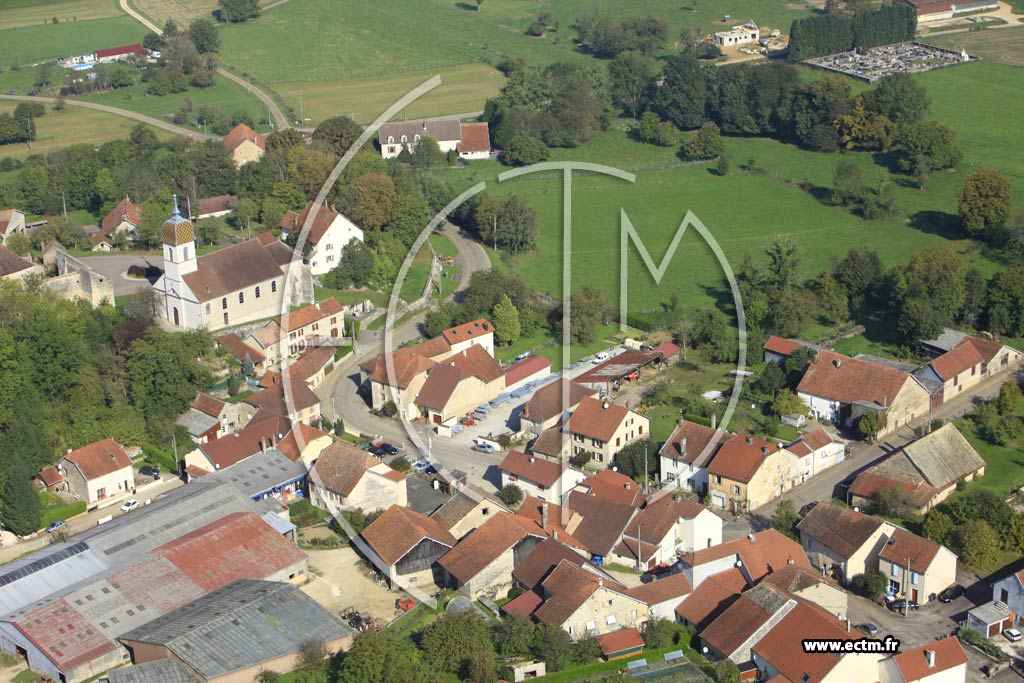 Photo aérienne - Vallerois-le-Bois