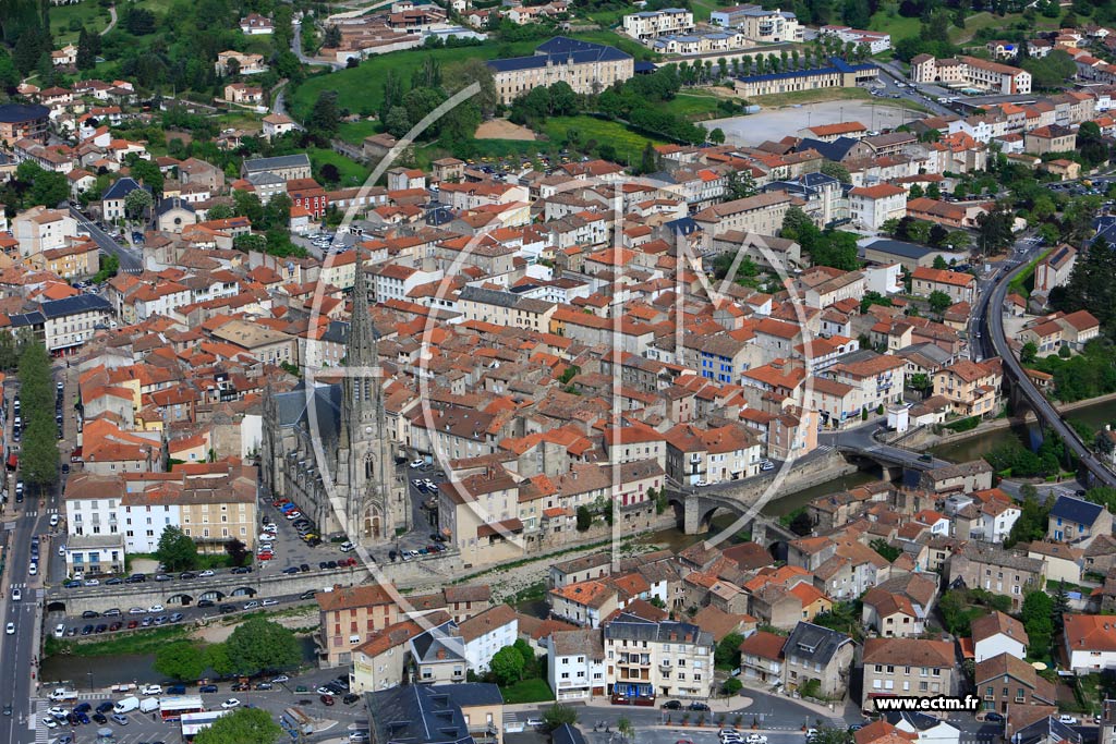 Photo aérienne - Saint-Affrique