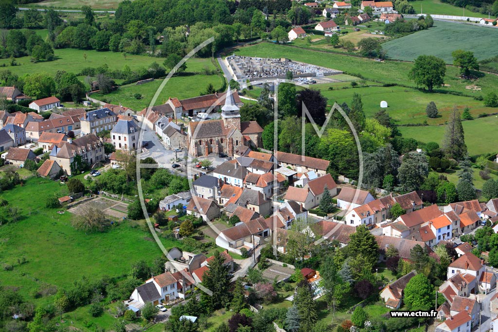 Photo aérienne - La Chapelaude