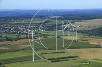   - photo - Éoliennes Nousseviller-Saint-Nabor (Cadenbronn)