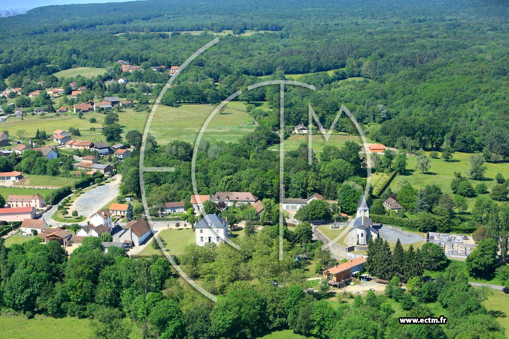 Photo aérienne - Saint-Priest-Bramefant