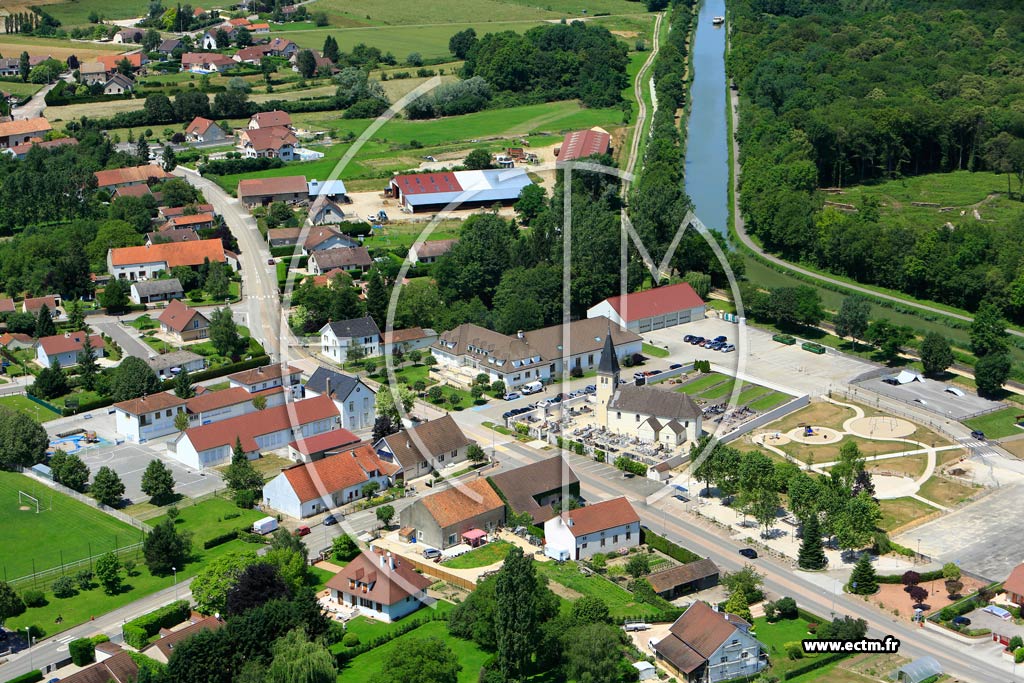 Photo aérienne - Abergement-la-Ronce