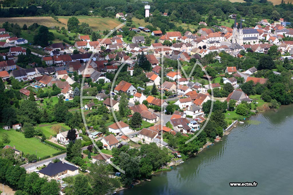 Photo aérienne - Lamarche-sur-Saône