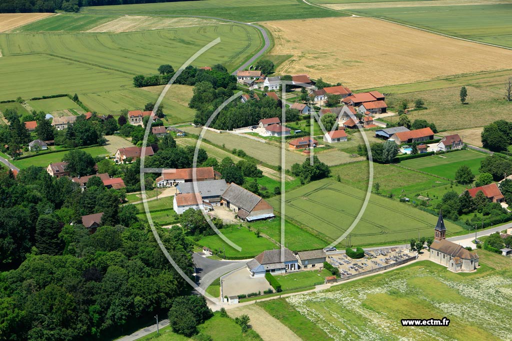 Photo aérienne - Montagny-lès-Seurre