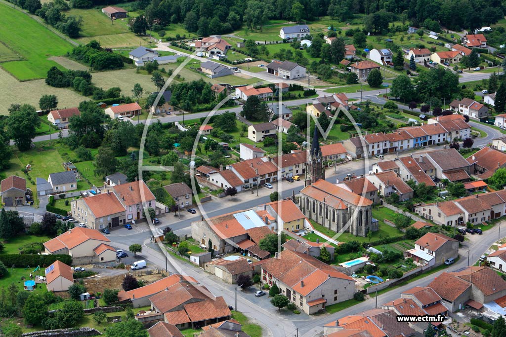 Photo aérienne - Thiébauménil