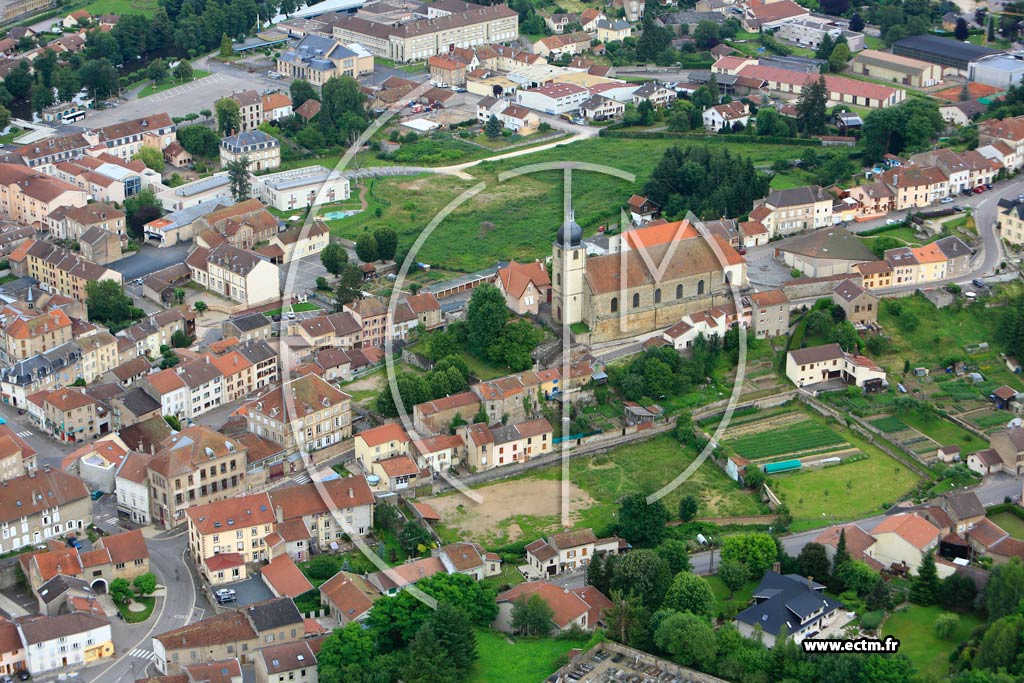 Photo arienne de Deneuvre