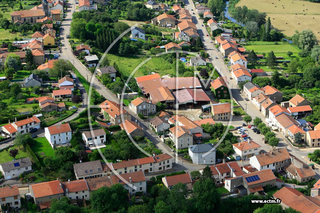 Photo aérienne - Brin-sur-Seille