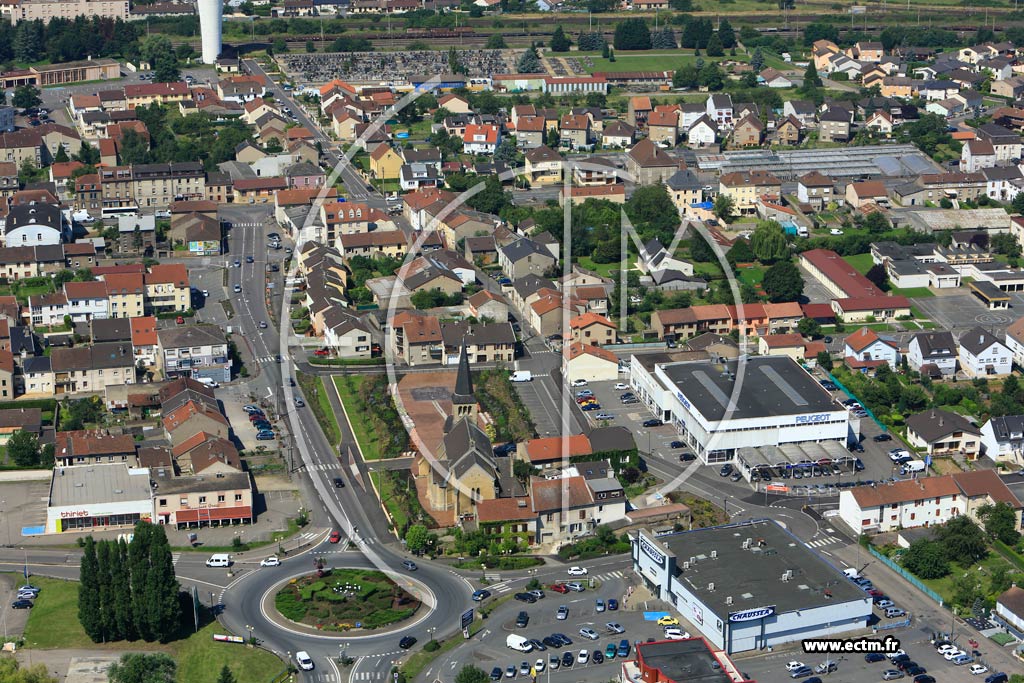 Photo aérienne - Mondelange