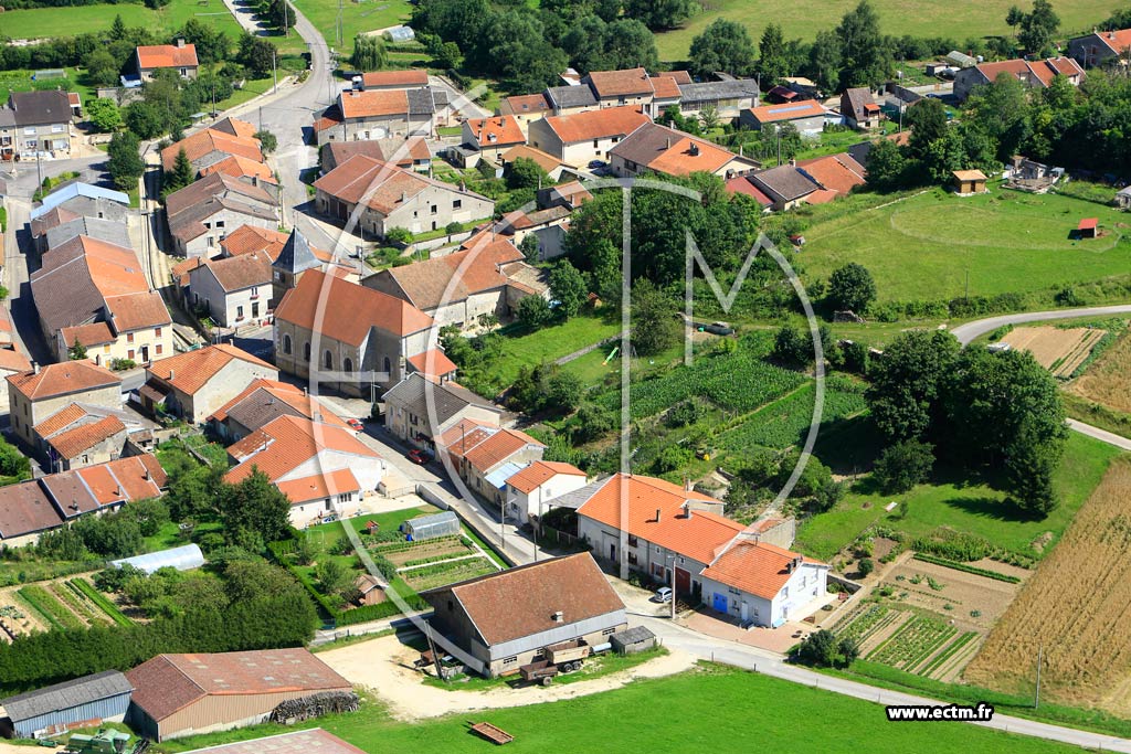 Photo arienne de Burey-en-Vaux