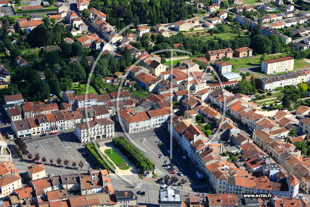 Photo aérienne - Commercy