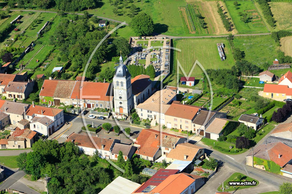 Photo aérienne - Mandres-aux-Quatre-Tours