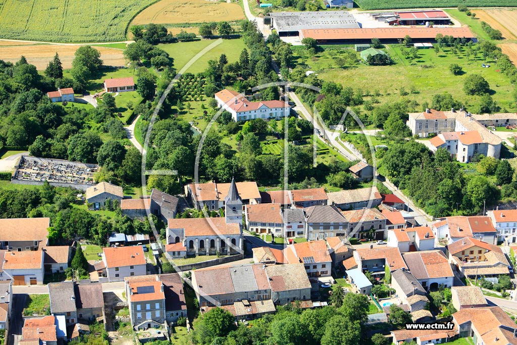 Photo aérienne - Ourches-sur-Meuse