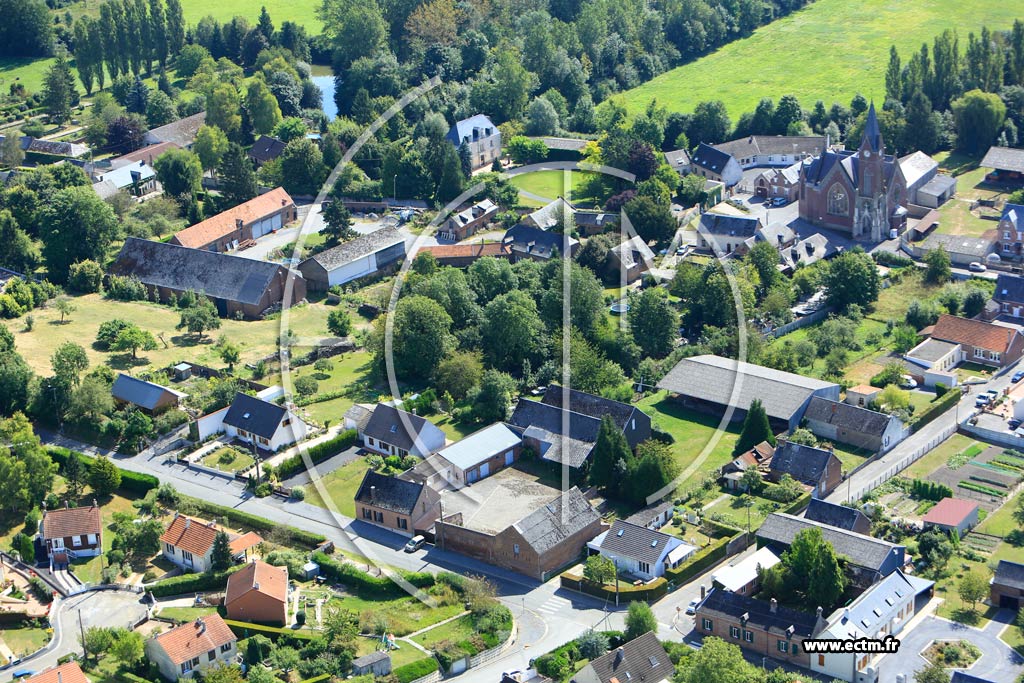 Photo arienne de Mzires-sur-Oise