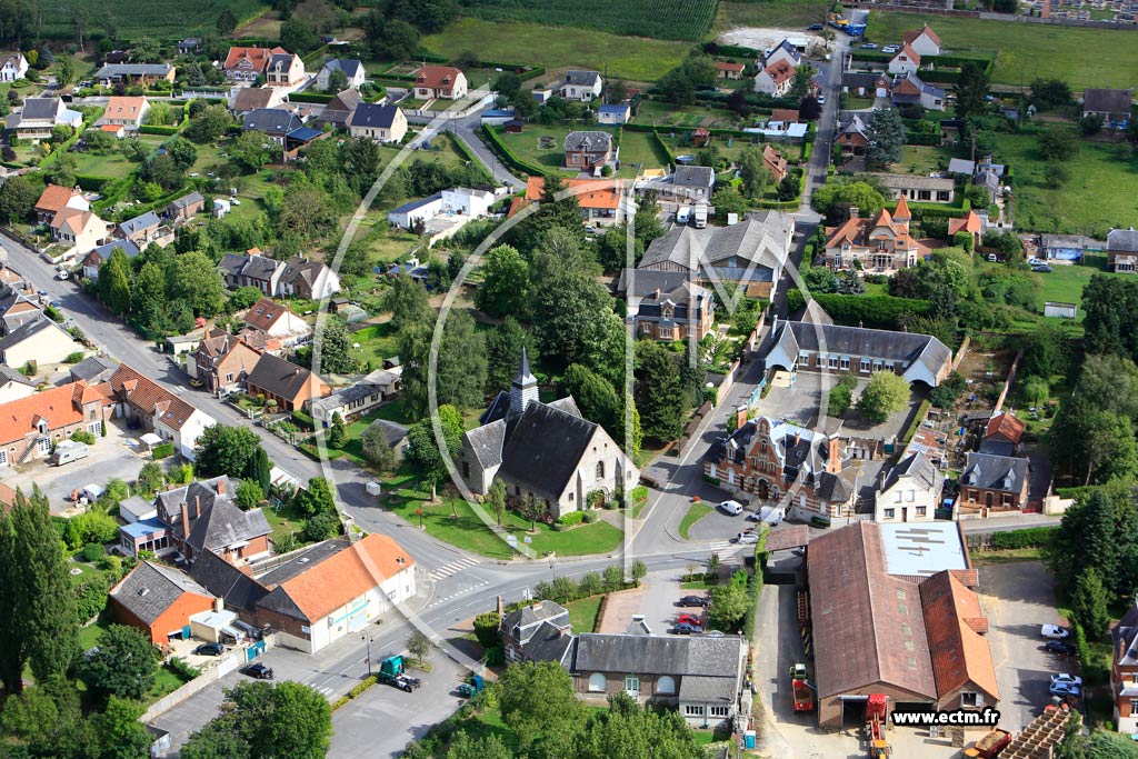 Photo aérienne - Seraucourt-le-Grand