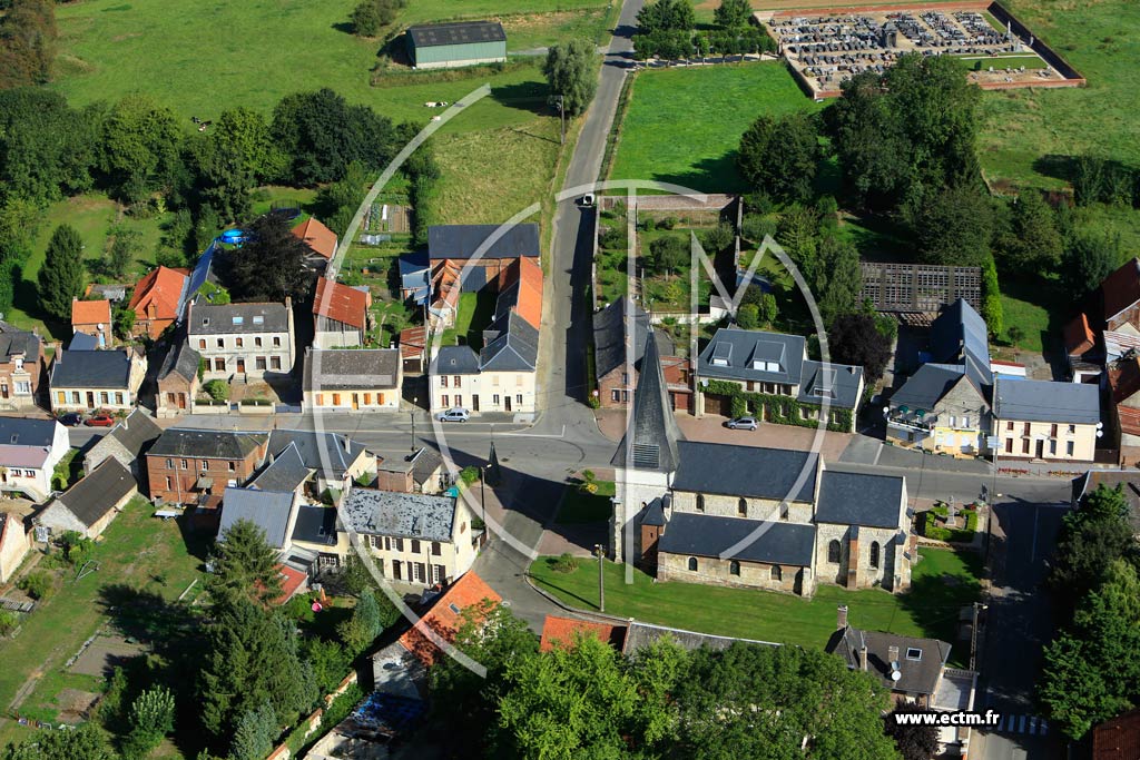 Photo aérienne - Vadencourt