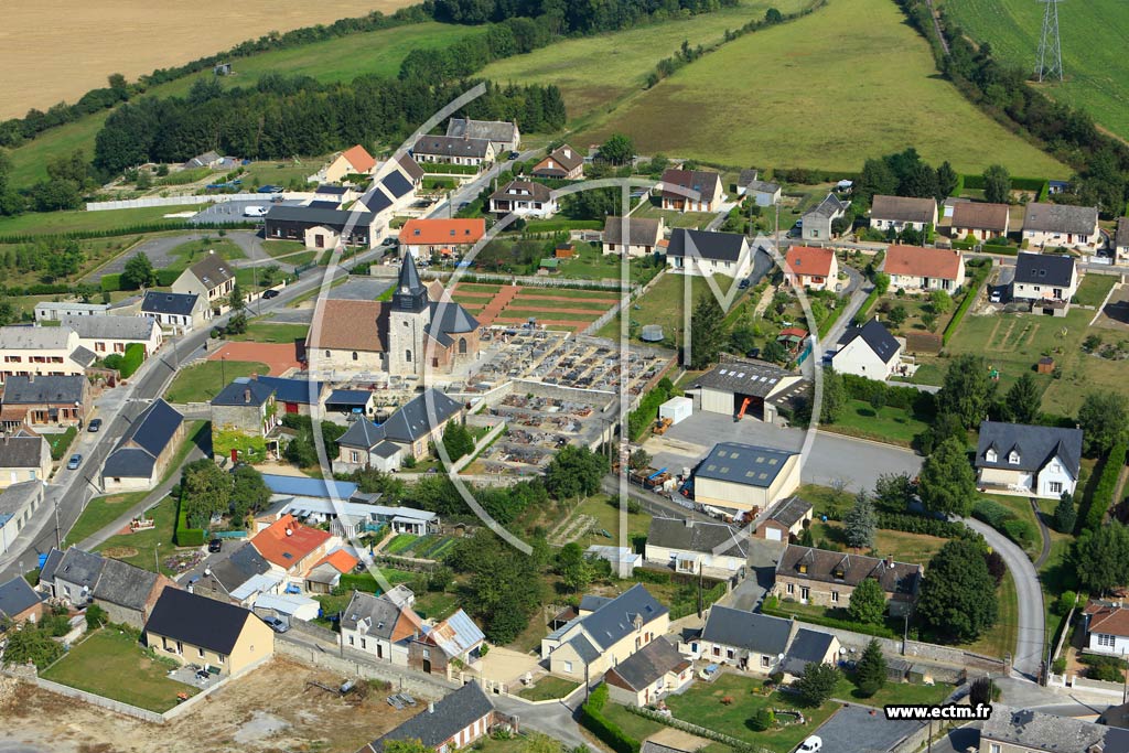 Photo aérienne - Chéry-lès-Pouilly