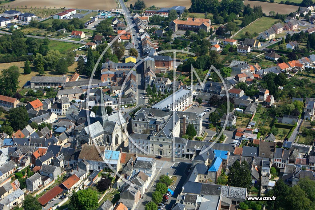 Photo arienne de Liesse-Notre-Dame