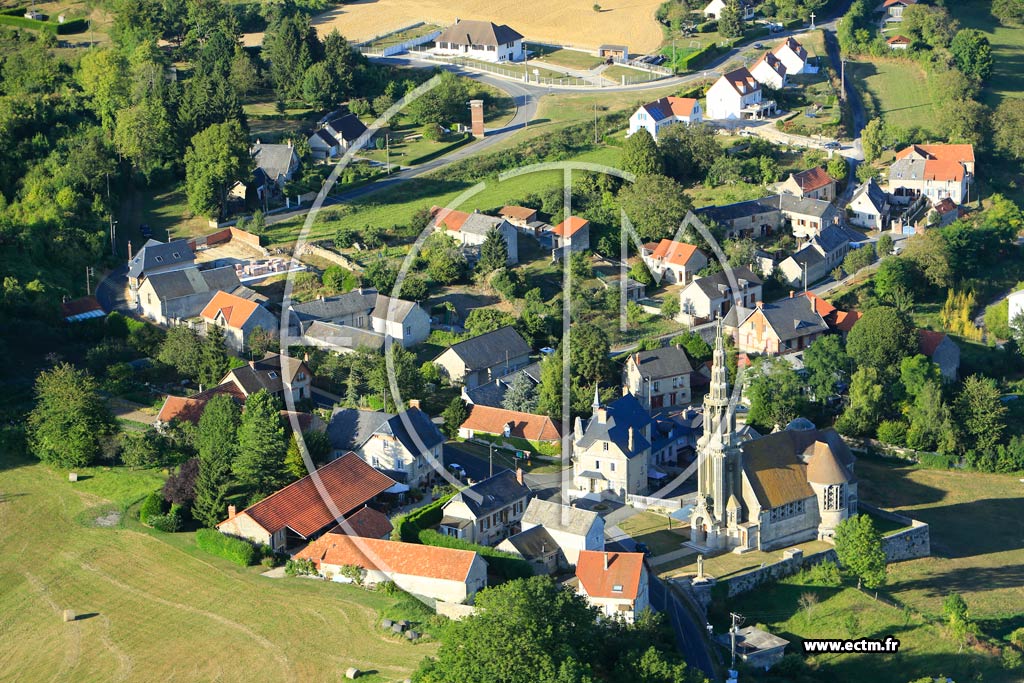 Photo arienne de Martigny-Courpierre