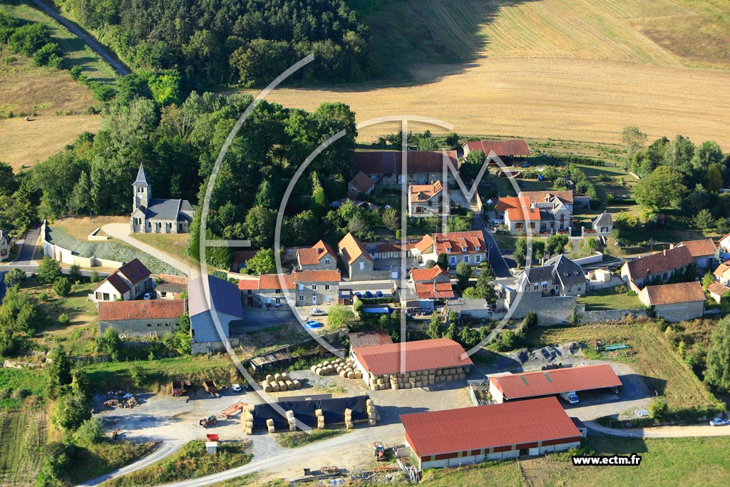 Photo aérienne - Neuville-sur-Ailette