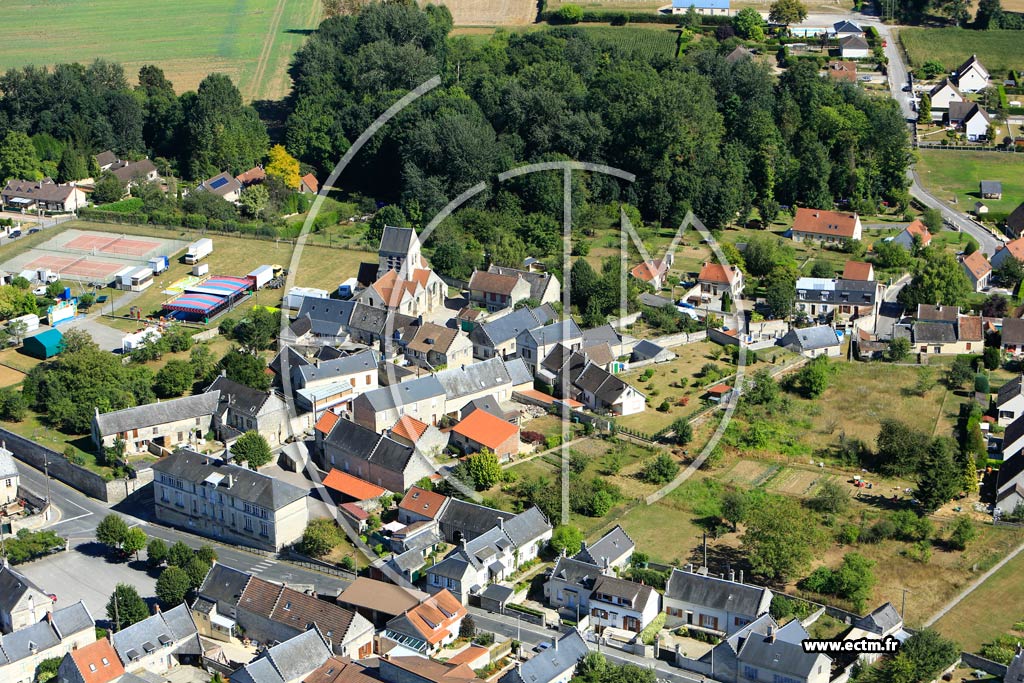 Photo arienne de Billy-sur-Aisne