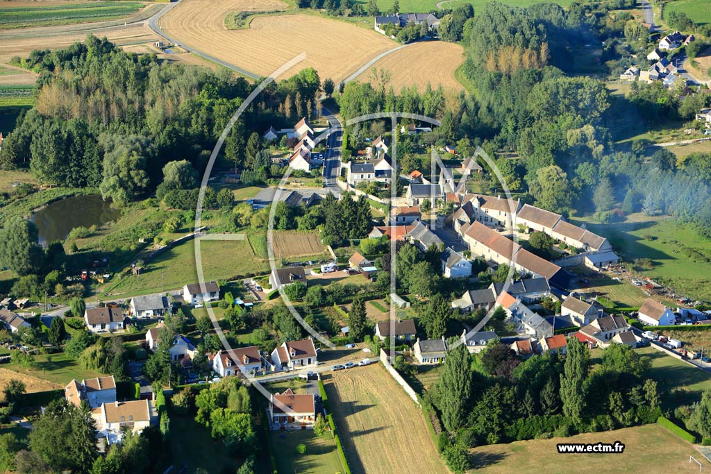 Photo aérienne - Courtieux