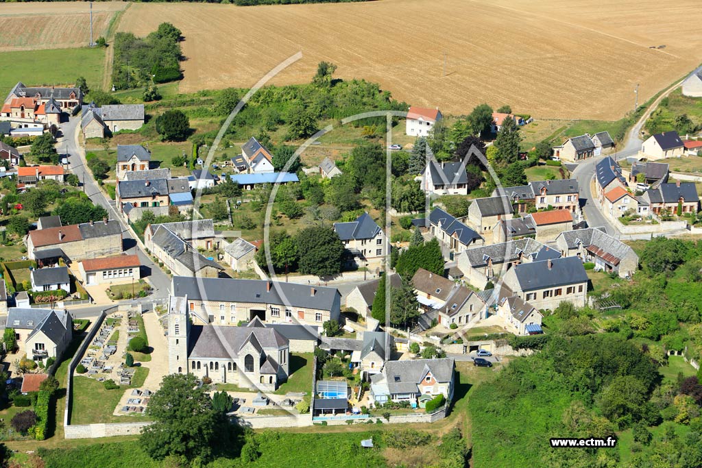 Photo aérienne - Monampteuil