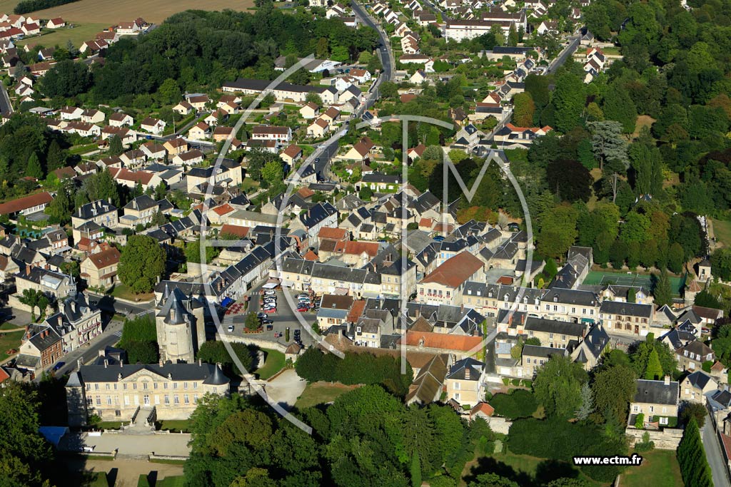 Photo aérienne - Vic-sur-Aisne