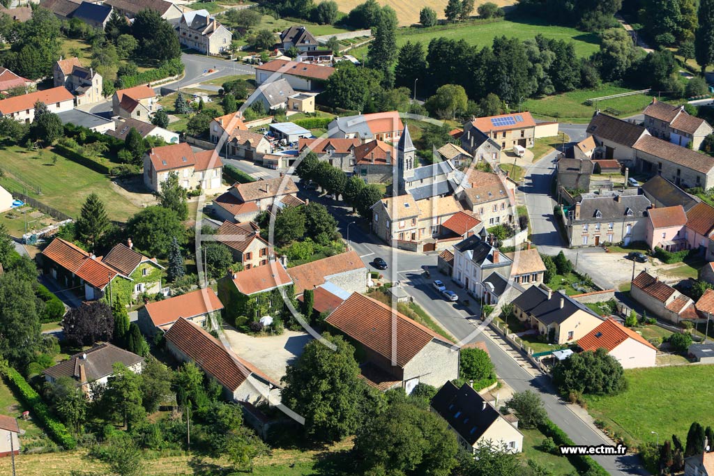 Photo aérienne - Sarcy