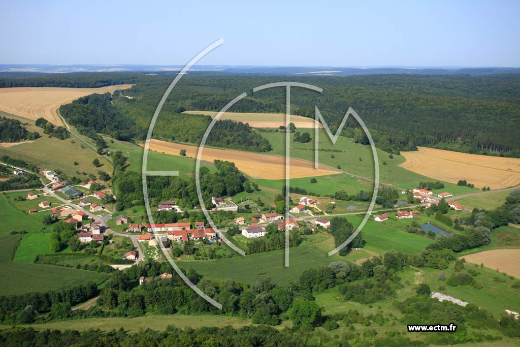 Photo arienne de Saint-Remy-la-Calonne