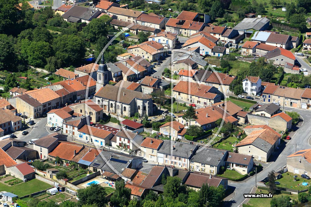 Photo arienne de Tilly-sur-Meuse