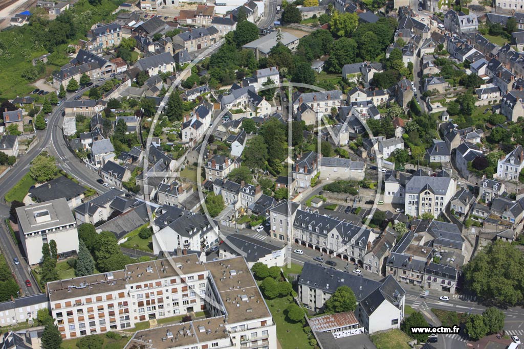 Photo arienne de Blois (Garenne)
