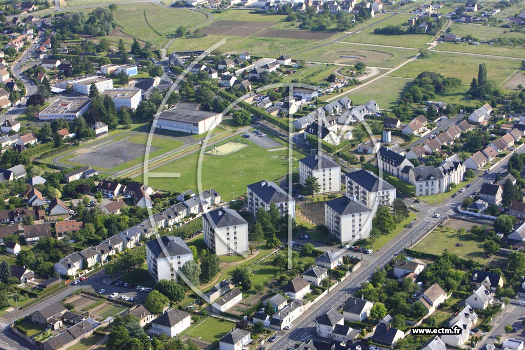 Photo arienne de Blois (Mtairies)
