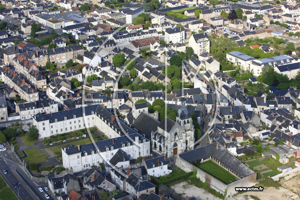 Photo arienne de Blois (Saint Saturnin)
