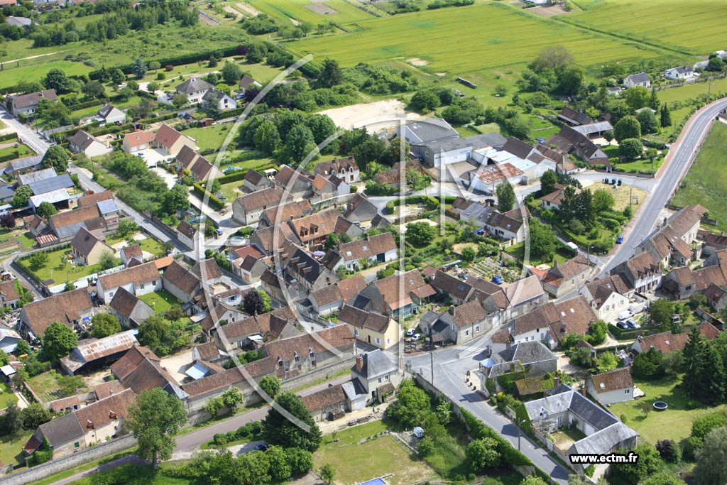 Photo arienne de Huisseau-sur-Cosson (Bracieux)