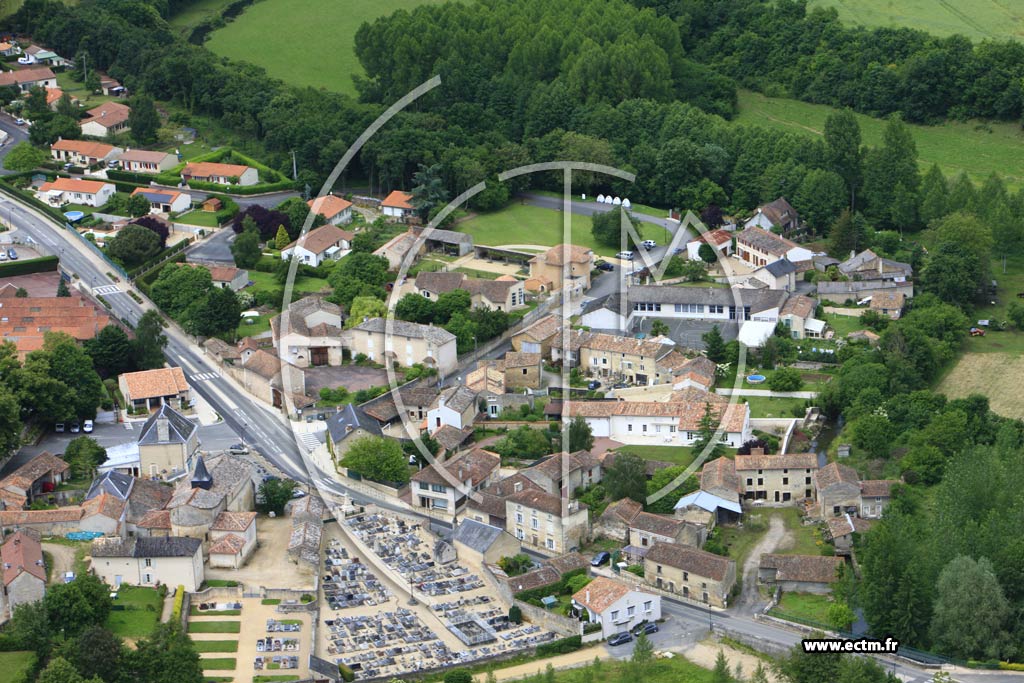 Photo aérienne - Chiré-en-Montreuil