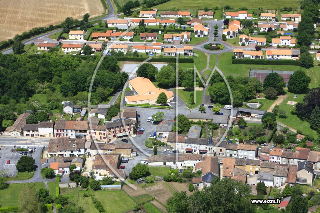 Photo aérienne - Coulombiers