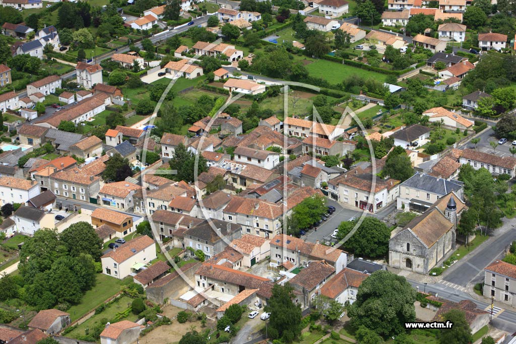 Photo aérienne - La Villedieu-du-Clain