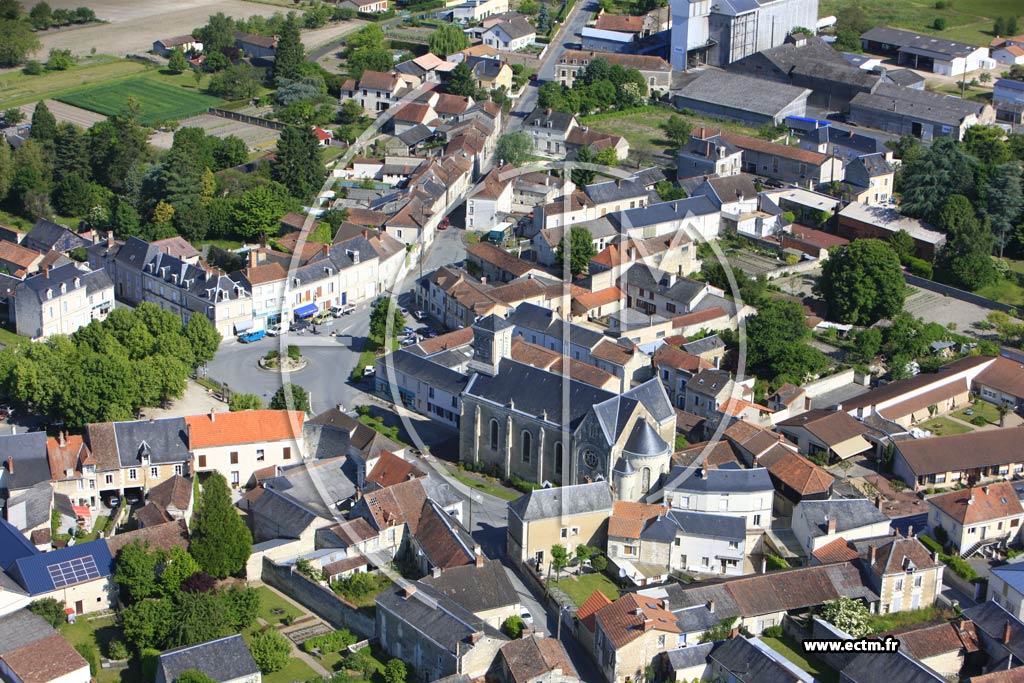 Photo aérienne - Saint-Gervais-les-Trois-Clochers