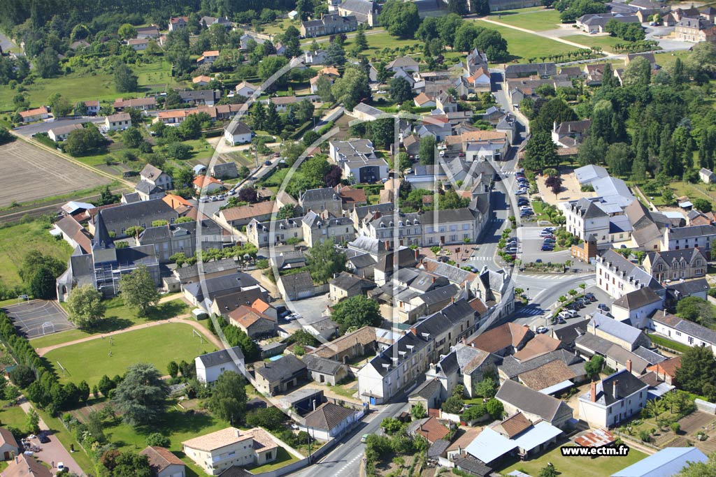 Photo arienne de Scorb-Clairvaux (Centre)