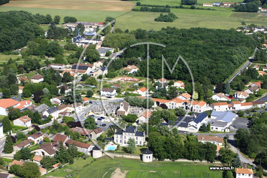 Photo aérienne - Sèvres-Anxaumont