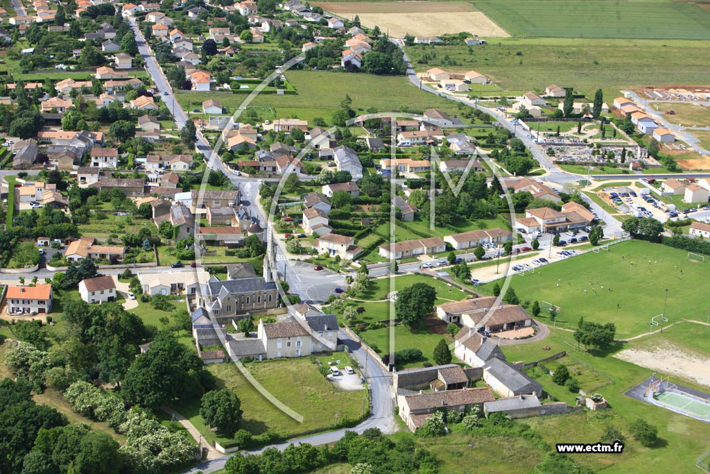 Photo aérienne - Vouneuil-sous-Biard