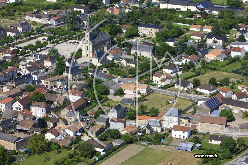 Photo arienne de Vouneuil-sur-Vienne (Centre)