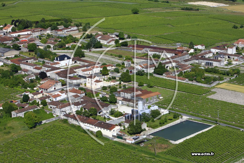 Photo aérienne - Angeac-Champagne