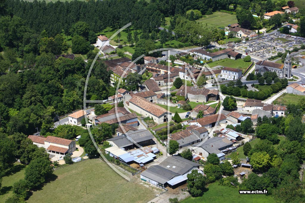 Photo aérienne - Sainte-Sévère