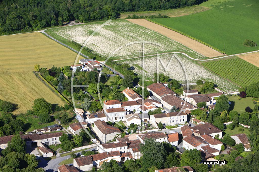 Photo arienne de Salignac-sur-Charente (Le Prunelas)