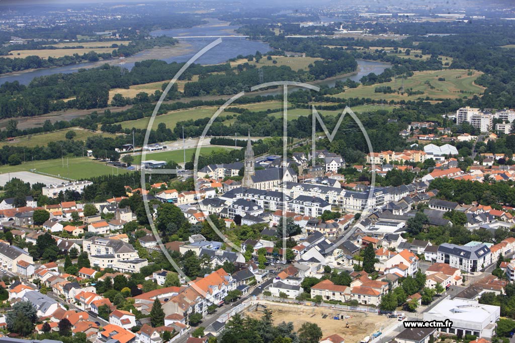 Photo arienne de Saint-Sbastien-sur-Loire (Centre)