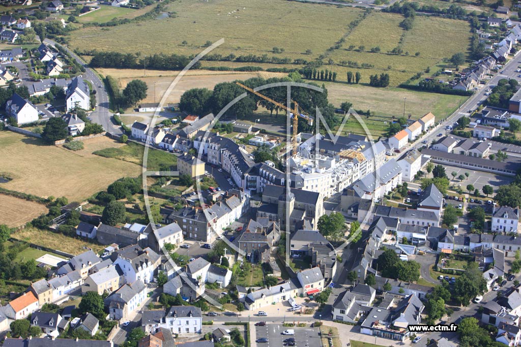 Photo arienne de Montoir-de-Bretagne