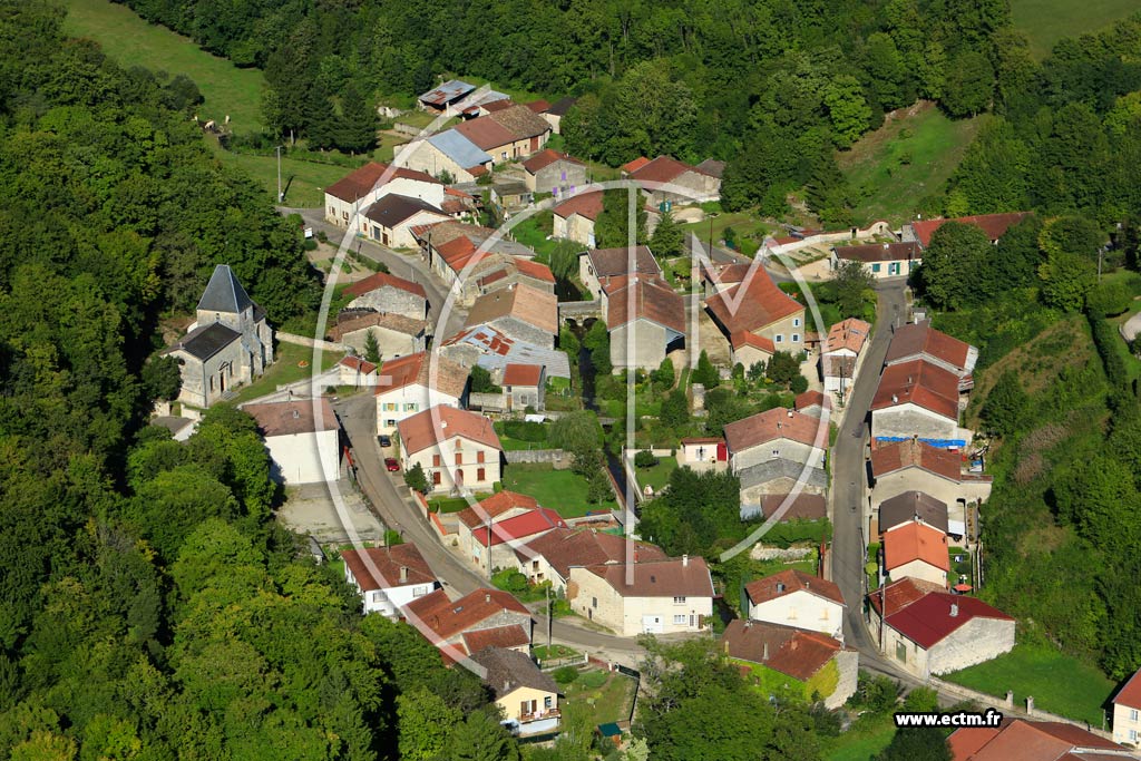 Photo arienne de Nant-le-Petit