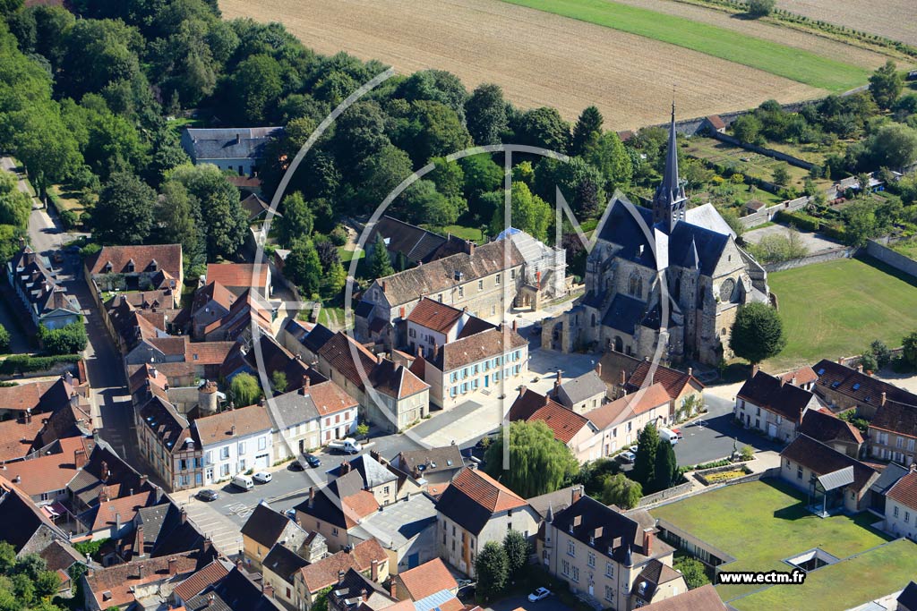 Photo aérienne - Orbais-l'Abbaye