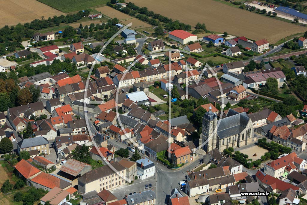 Photo aérienne - Troissy